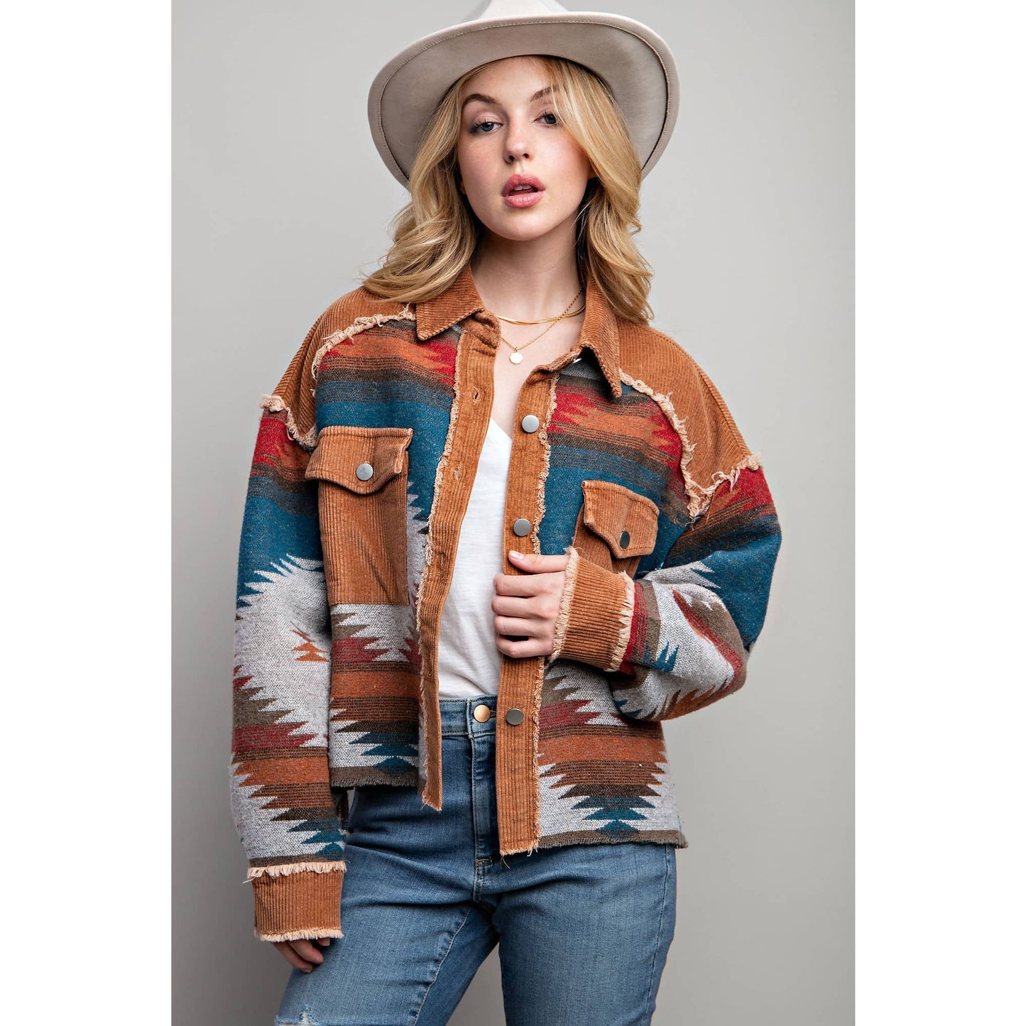 Tibal Aztec Shacket