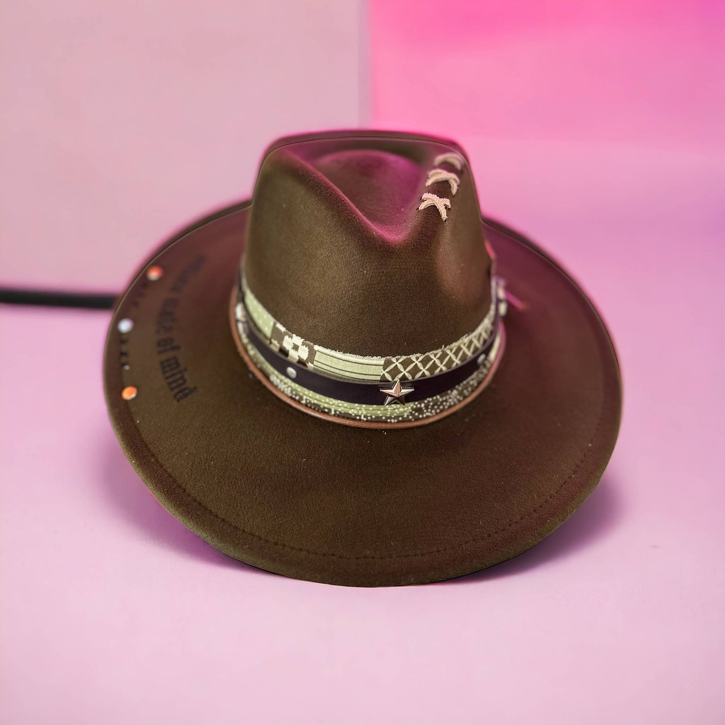 Outlaw Burnt Hat | Western Hat | Cowboy Hat