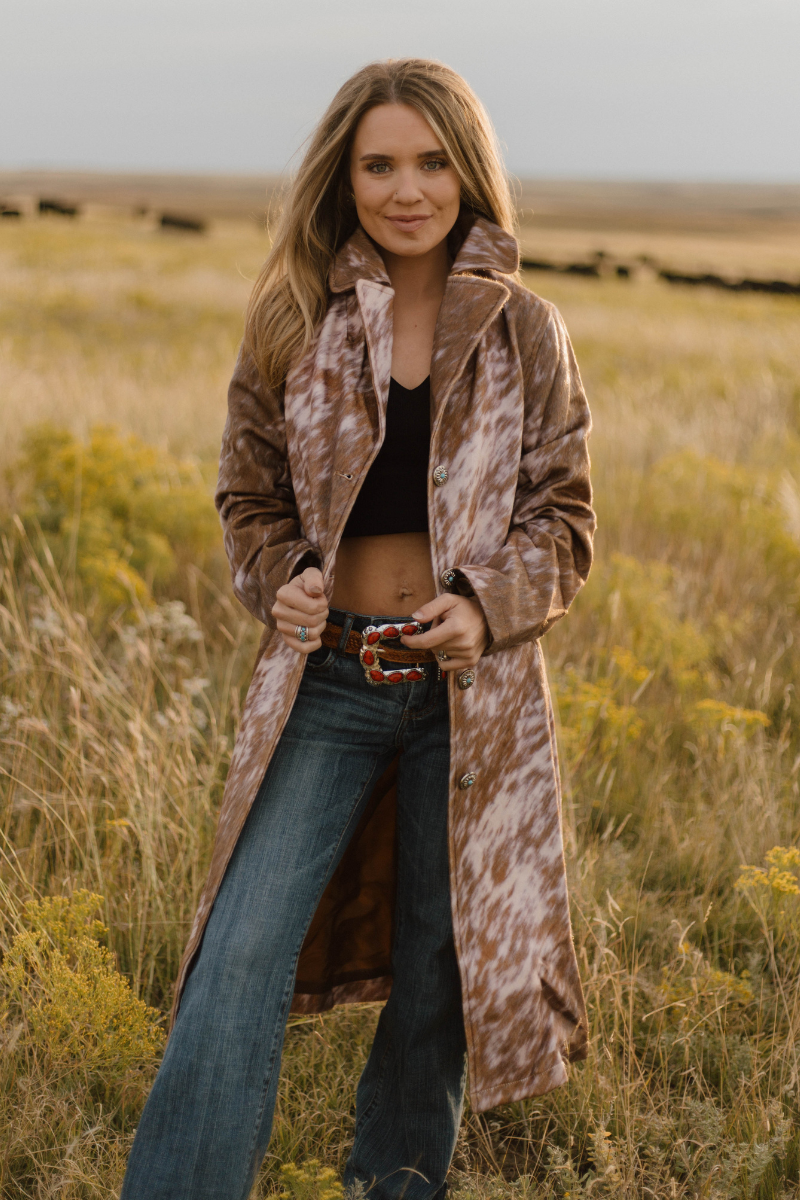 Cows Come Home Long Jacket