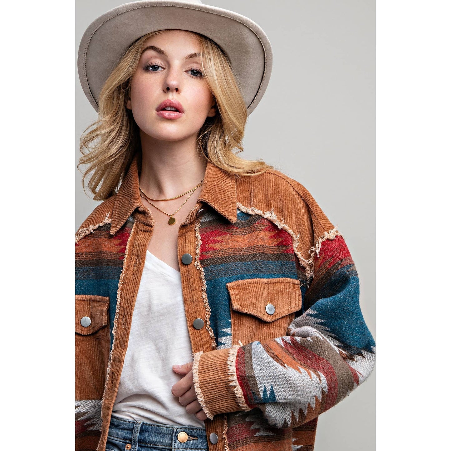Tibal Aztec Shacket