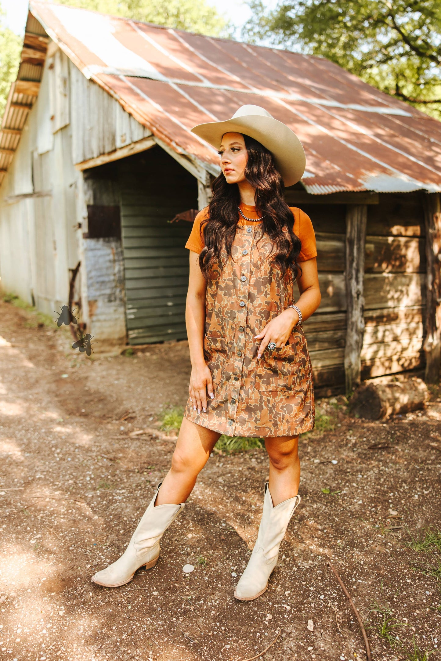 Camo Jumper Dress