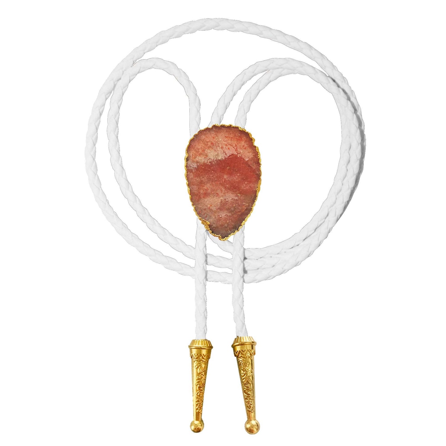 Gemstone Bolo Tie - Sunstone