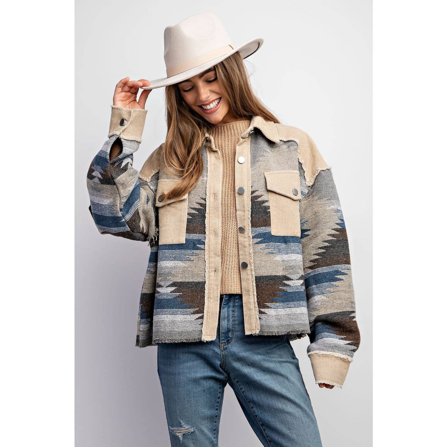 Tibal Aztec Shacket
