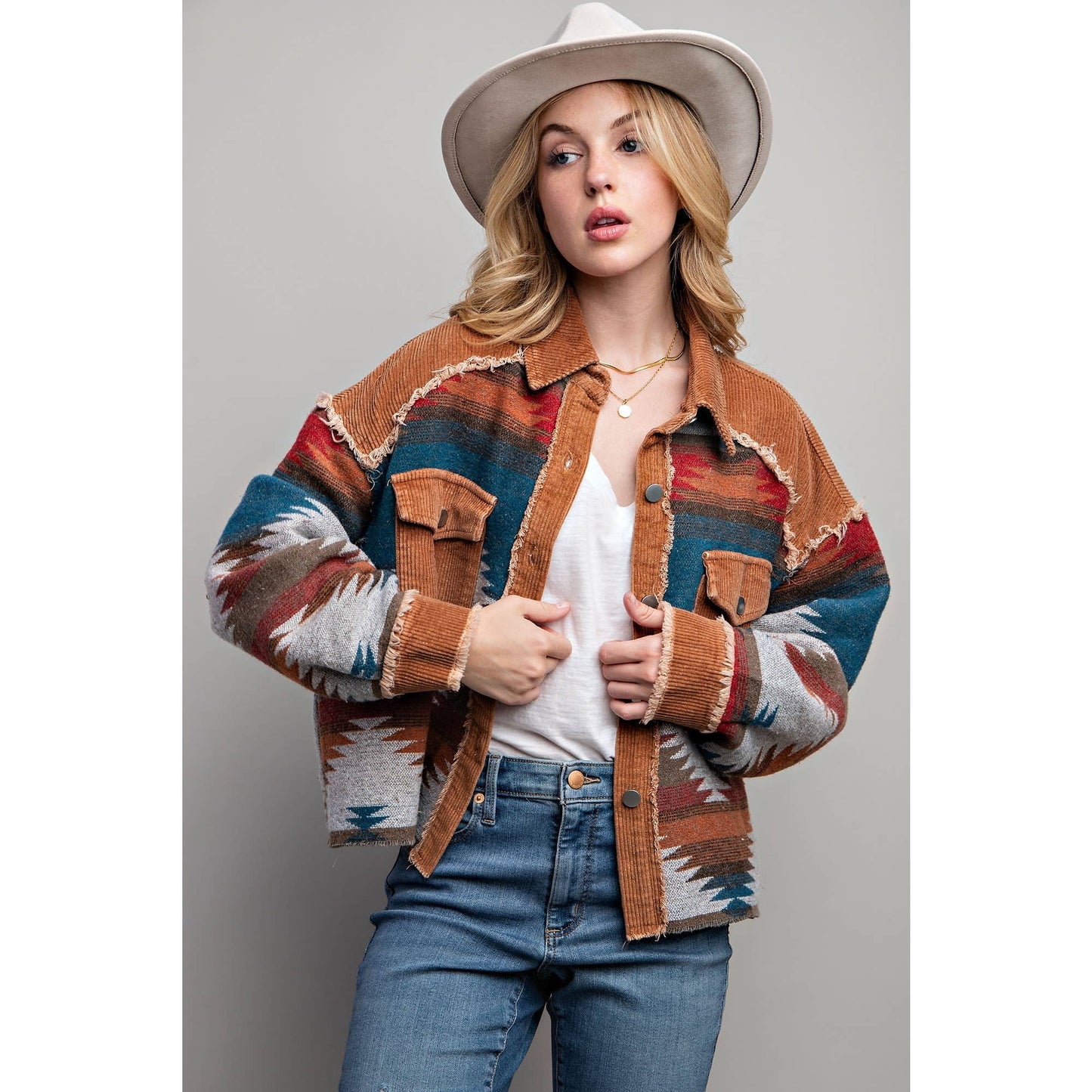 Tibal Aztec Shacket