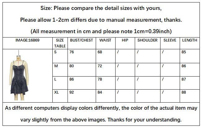 Patchwork Denim Slip Dress