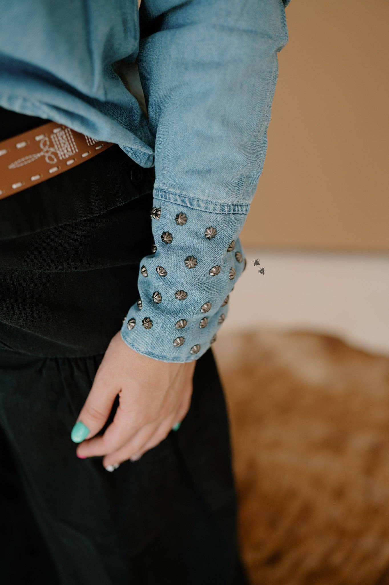 Denim Trails Button Down