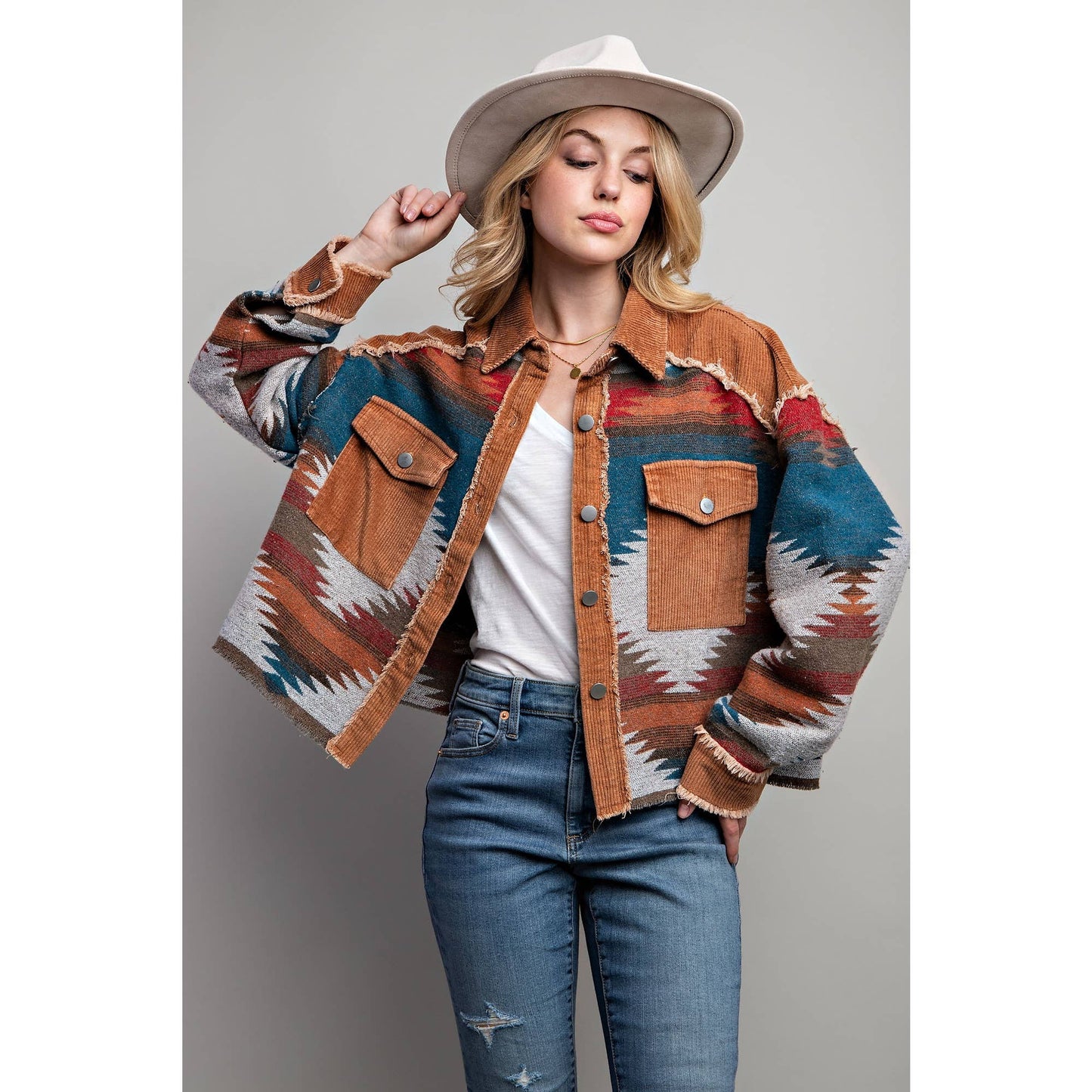 Tibal Aztec Shacket