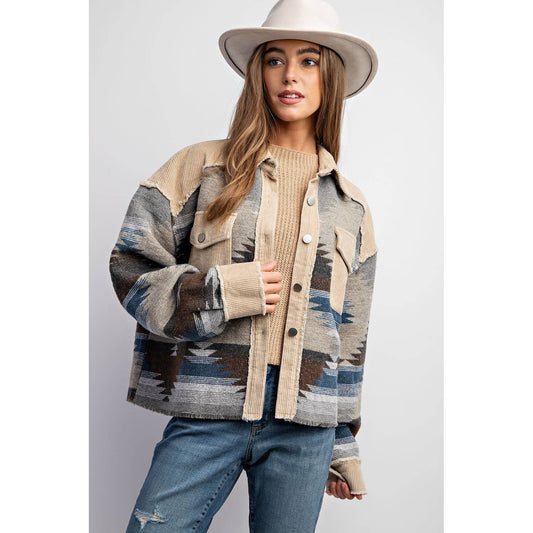 Tibal Aztec Shacket