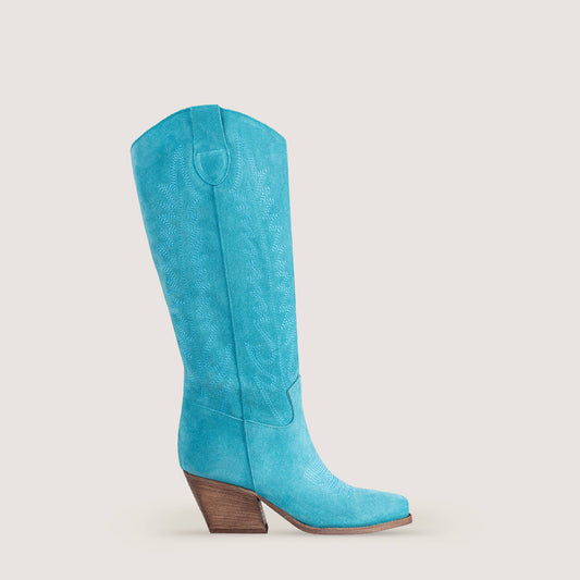 Dallas Turquoise Texan Boots