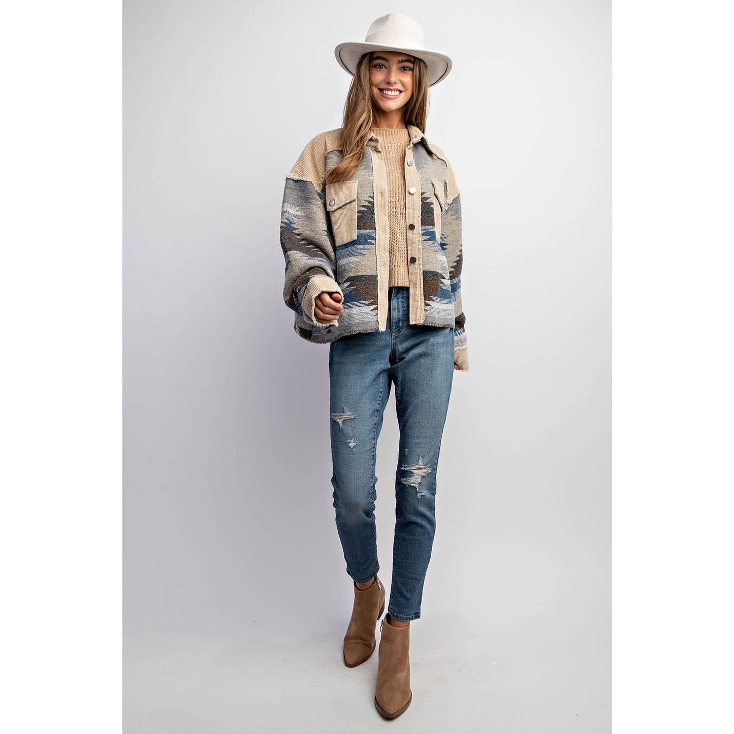 Tibal Aztec Shacket
