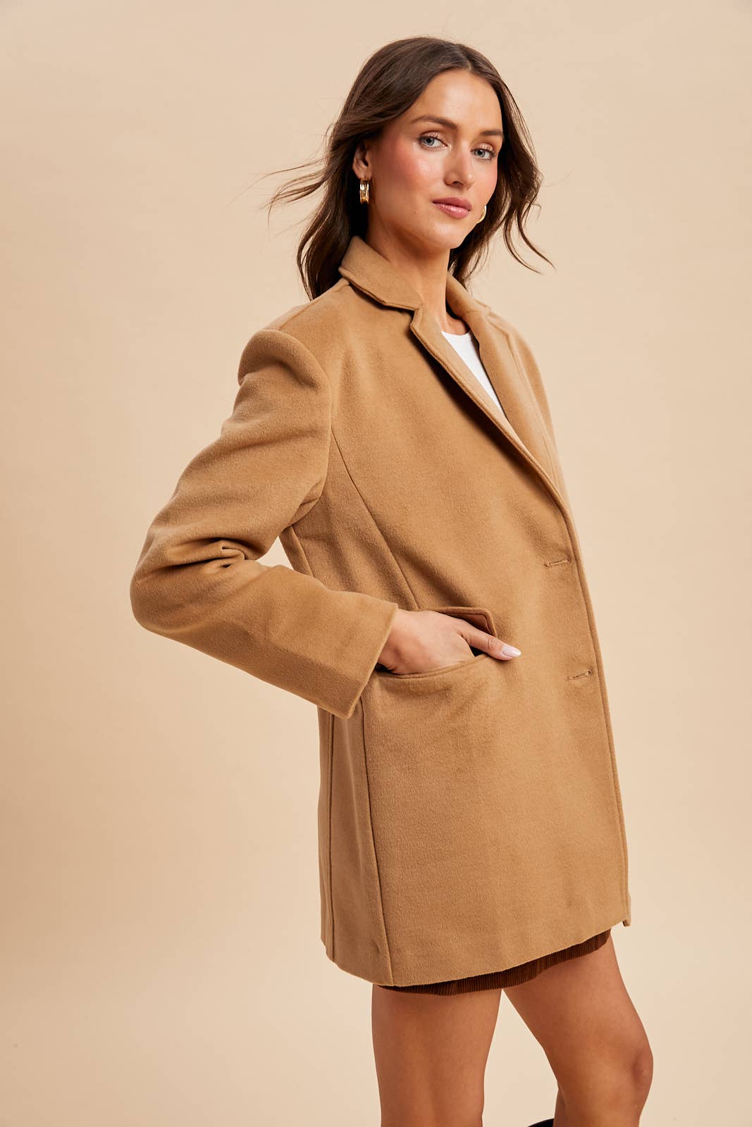 OVERSIZED LONGLINE BLAZER