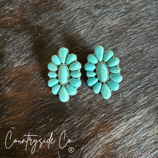Turquoise Dolly Earrings
