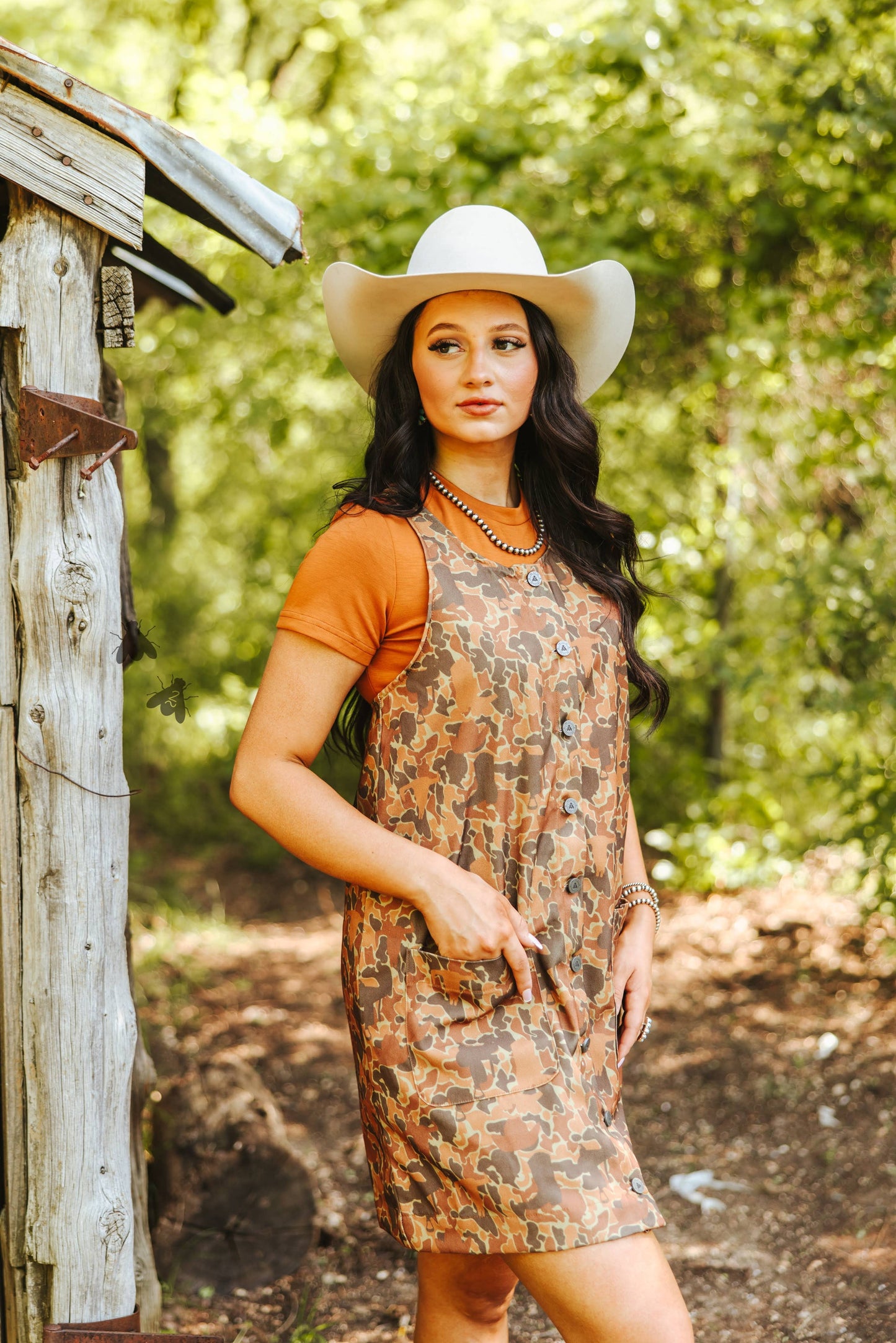 Camo Jumper Dress