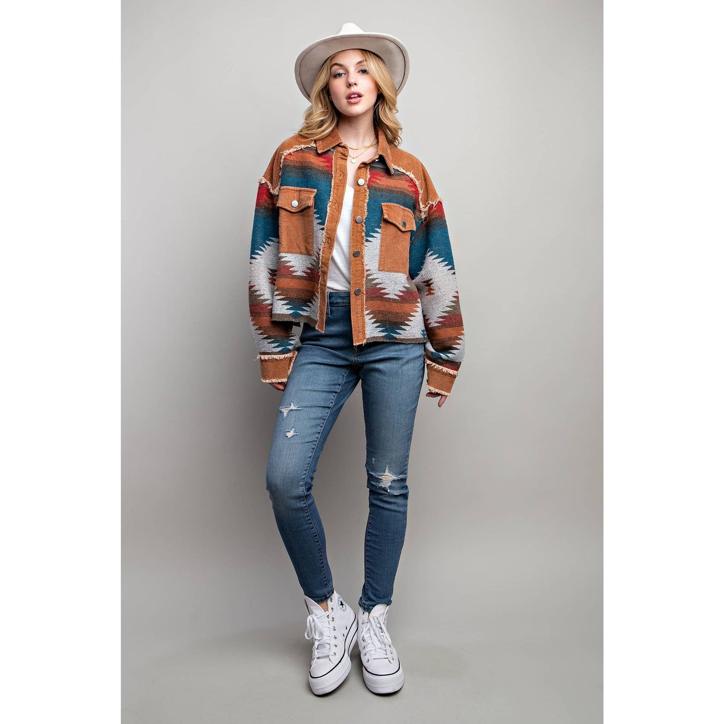 Tibal Aztec Shacket