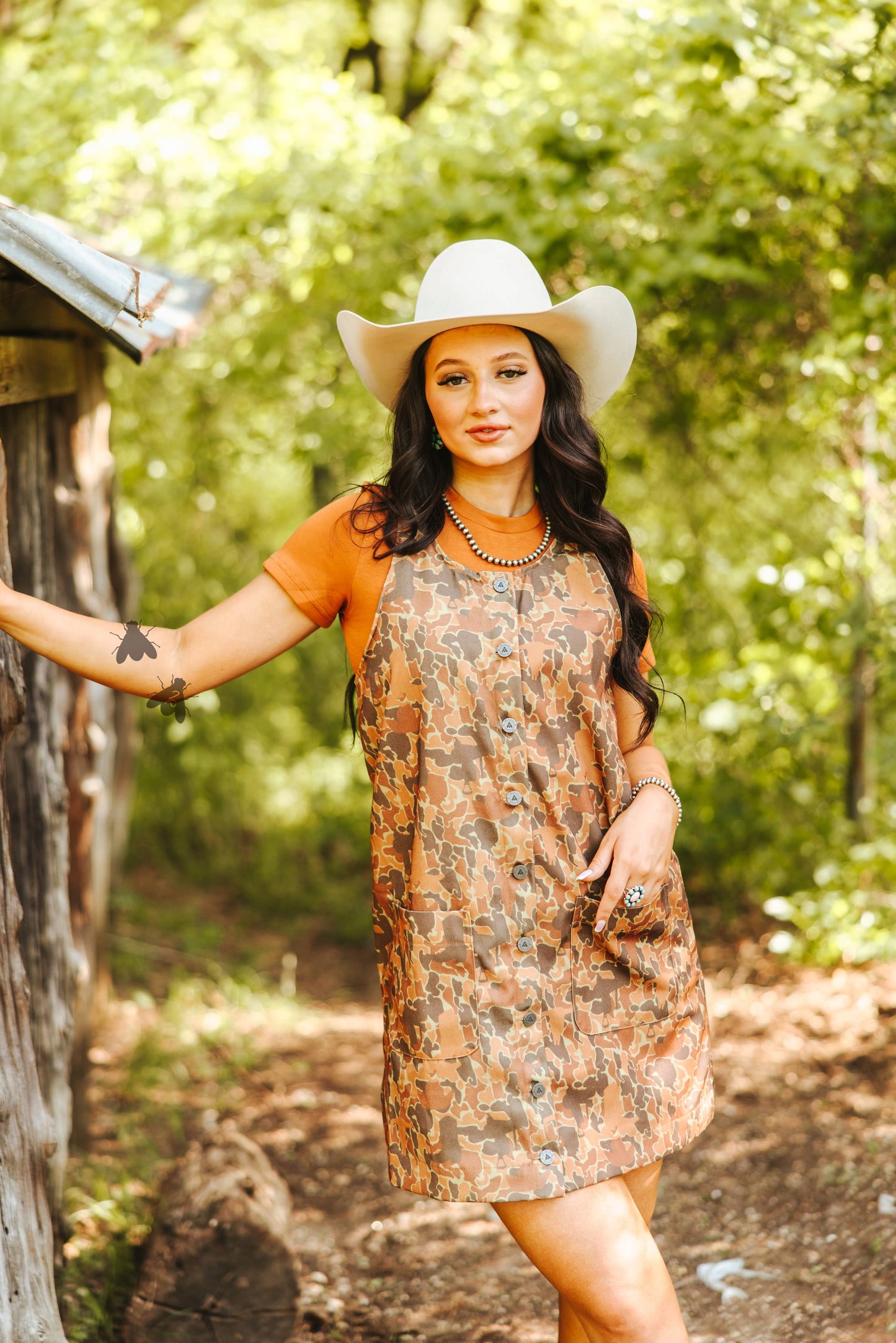 Camo Jumper Dress