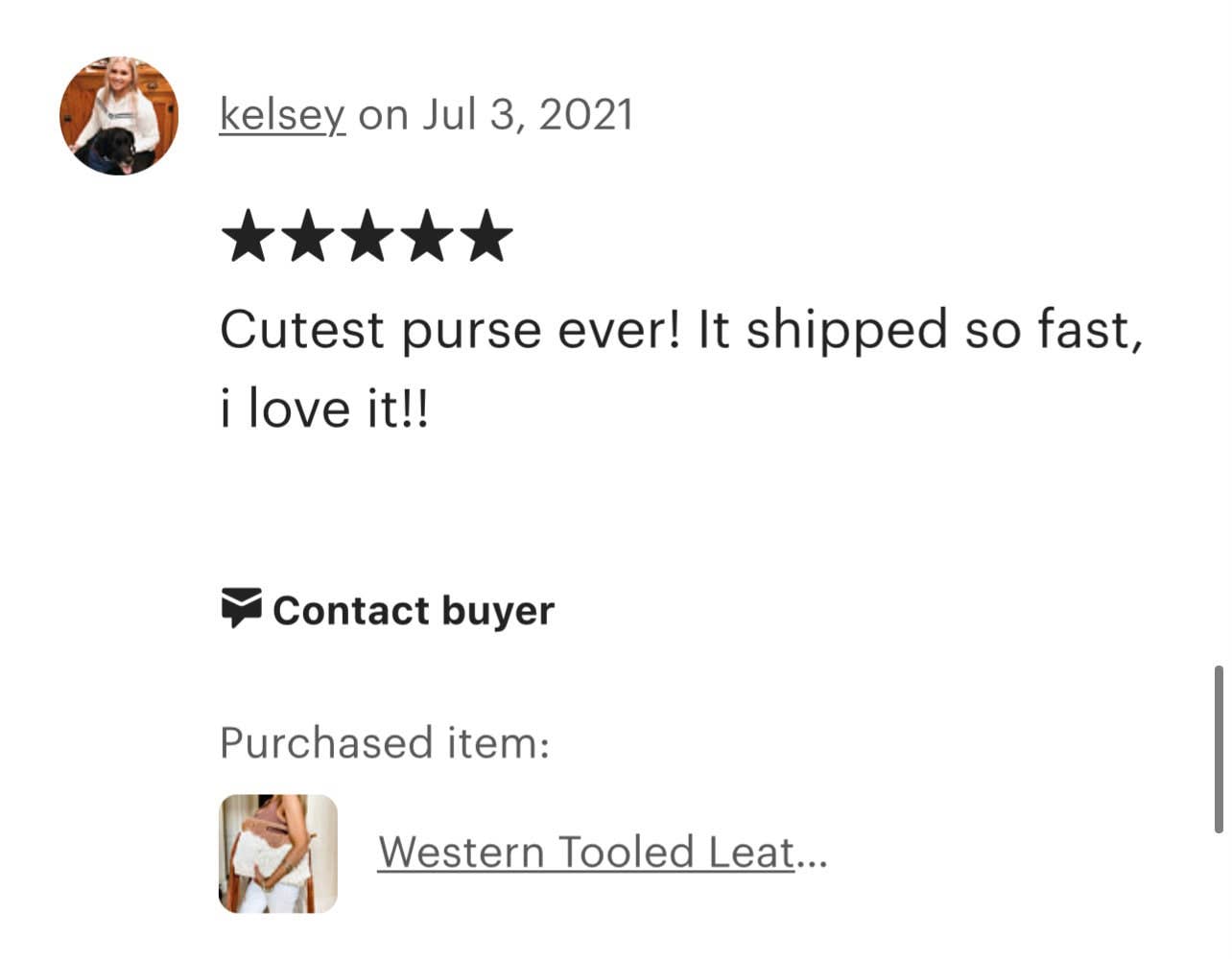 The Maggie Western Bag